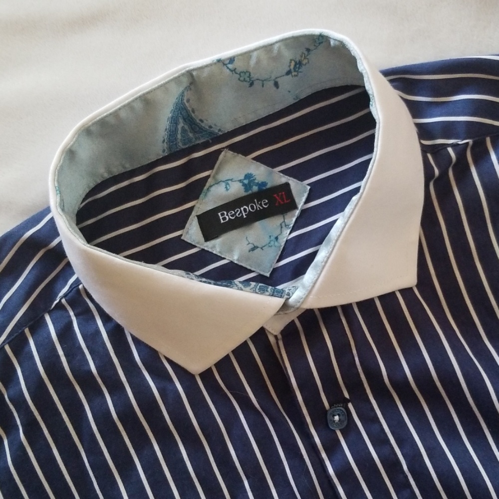 Men's Bespoke Fashion L/S Button Down **TAILORED**